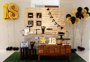 decoracion de cumpleaños para hombres
